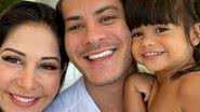Maíra Cardi e Arthur Aguiar com a filha, Sophia - Reprodução/Instagram