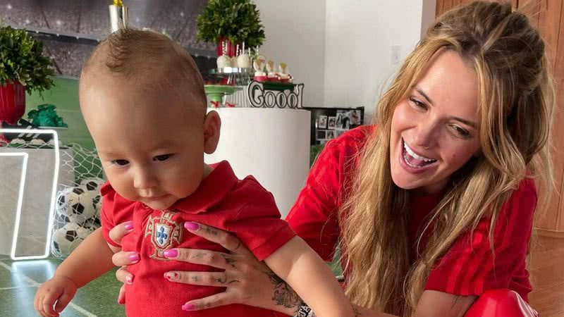 Marcela Mc Gowan surge coladinha com Cris, filho de Bianca Andrade, e brinca - Reprodução/Instagram