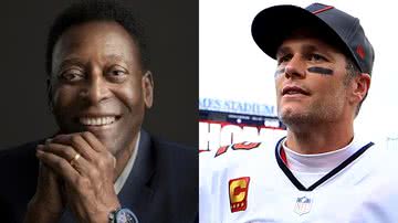 Após aposentadoria, Tom Brady recebe mensagem de Pelé: ''Você é uma lenda'' - Foto: Instagram/Mike Ehrmann (Getty Images)