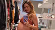 Rafa Brites esbanja beleza ao exibir seu barrigão na reta final da gravidez - Reprodução/Instagram