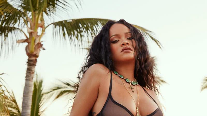 Rihanna compartilha nova foto de sua barriga de grávida nas redes sociais! - Foto/Instagram