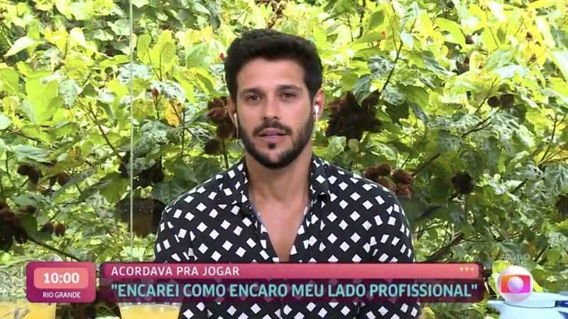 Rodrigo Mussi no "Mais Você" - Reprodução/Globo