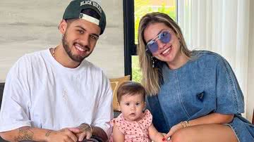 Virginia Fonseca e Zé Felipe surgem coladinhos com a filha, Maria Alice - Reprodução/Instagram