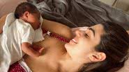 Vivian Amorim publica foto do ensaio newborn de Malu - Reprodução/Instagram