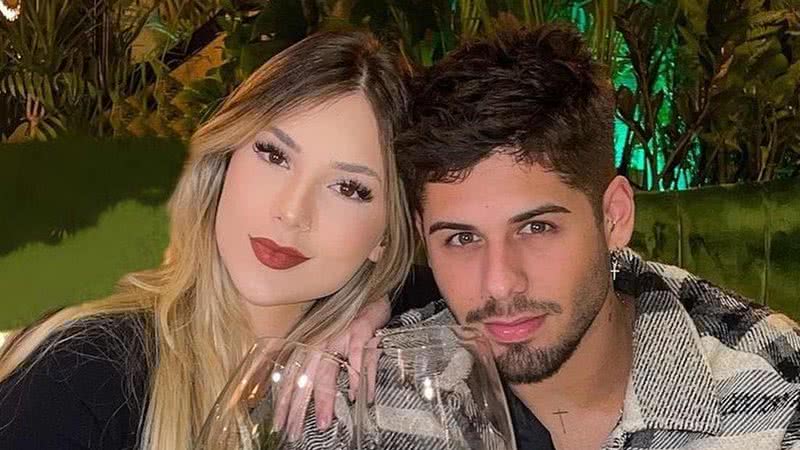 Zé Felipe se declara para a esposa em clique romântico no elevador - Foto/Instagram