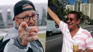 Fã de Zeca Pagodinho recria foto icônica do cantor em tatuagem e viraliza nas redes sociais - Foto/Instagram