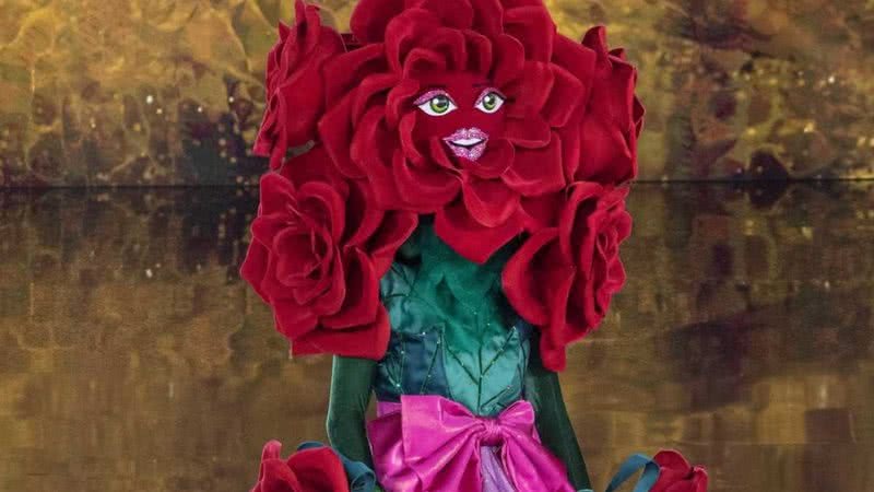 Identidade da Rosa do The Masked Singer Brasil é revelada e surpreende os jurados - Foto/Reprodução Globoplay