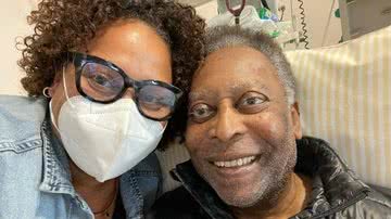 Filha de Pelé tranquiliza fãs sobre diagnóstico de câncer do pai