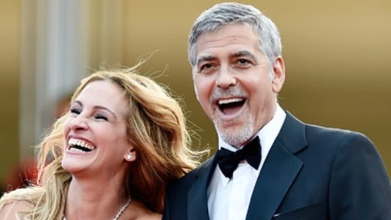 George e Julia já trabalharam juntos no filme "Onze Homens E Um Segredo" - Foto: Getty Images