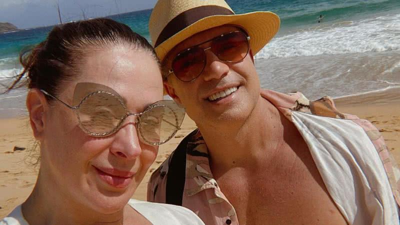 Jarbas Homem de Mello surge coladinho com Claudia Raia durante viagem romântica - Reprodução/Instagram