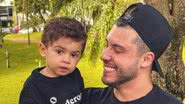 Murilo Huff exibe momento de diversão e estilo com o filho, Léo, de 2 anos, e encanta a web - Foto/Instagram