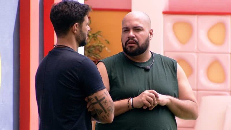 BBB22: Rodrigo e Tiago Abravanel especulam sobre o Big Fone - Reprodução/Globo