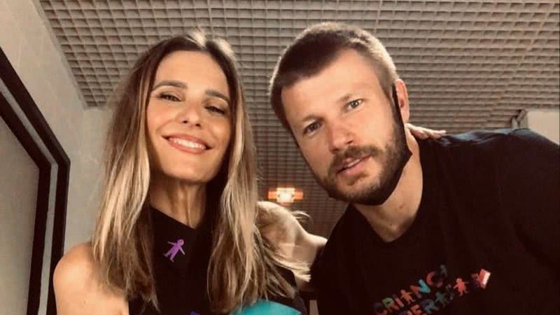 Rodrigo Hilbert encanta web ao exibir clique fofo de Fernanda Lima com a filha - Reprodução/Instagram