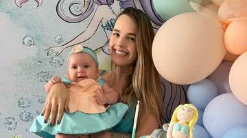 Thaeme Mariôto celebra 4 meses da filha, Ivy, com festinha temática - Reprodução/Instagram