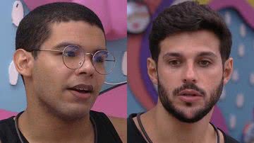 BBB22: Rodrigo solta o verbo e reclama que famoso não olha para ele - (Divulgação/TV Globo)