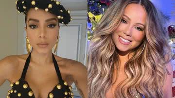 Anitta reencontra Mariah Carey em desfile na Itália - Reprodução/Instagram