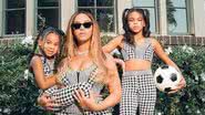 As filhas de Beyoncé, Blue e Rumi tiveram uma discussão por conta de um look - Reprodução: Instagram