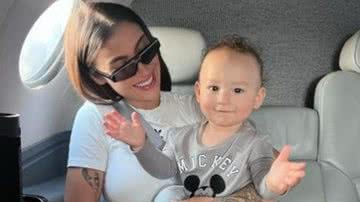 Bianca Andrade comemorou o primeiro aniversário do filho Cris - Reprodução: Instagram