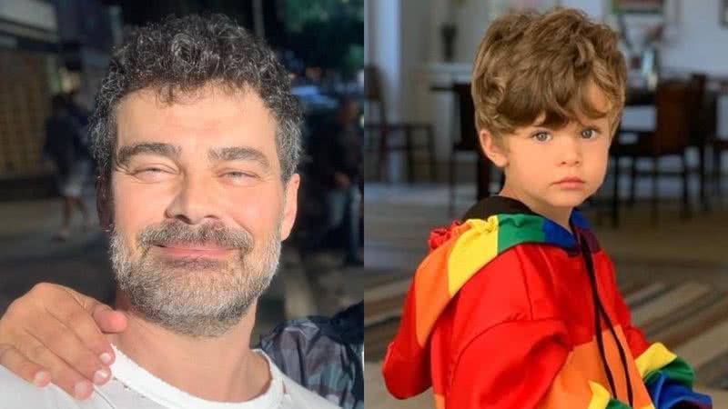 Carmo Dalla Vecchia registra cena de muito amor e carinho com o filho, Pedro - Reprodução/Instagram