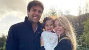 Carol Dias posta fotos com Kaká e Esther na Itália - Reprodução/ Instagram