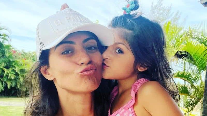 Carol Castro posta clique da infância e compara com a filha, Nina - Reprodução/Instagram