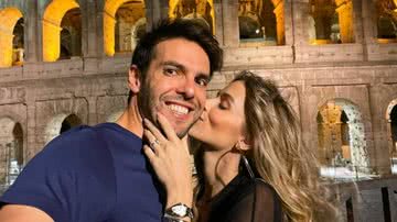 Carol Dias e Kaká esbanjam romance em cliques encantadores - Reprodução/Instagram