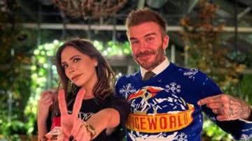 David e Victoria Beckham estão aproveitando as férias - Reprodução: Instagram