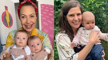 Fabiula Nascimento mostra os gêmeos com bebê de Georgiana Góes - Reprodução/Instagram