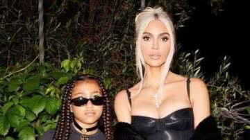 Kim Kardashian levou a filha North para a Paris Fashion Week - Reprodução: Instagram