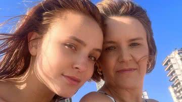 Mãe de Larissa Manoela vira dublê da filha em Além da Ilusão - Reprodução/Instagram