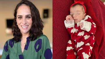 Leticia Cazarré celebra primeiro mês da filha, Maria Guilhermina: "Aventura mais impressionante" - Reprodução/Instagram