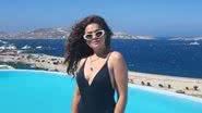 Maisa Silva apareceu na praia com maiô colorido - Reprodução: Instagram