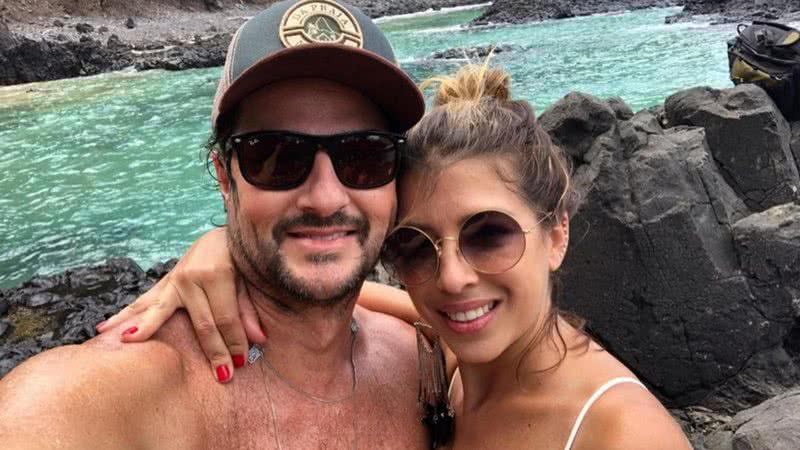 Marcelo Serrado se derrete ao lembrar clique com a esposa, Roberta Fernandes - Reprodução/Instagram