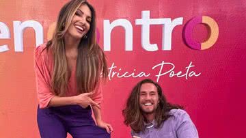 Patrícia Poeta mostra bastidores do 'Encontro' com Vitor Kley - Reprodução/ Instagram
