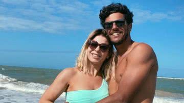 Em Trancoso, Sheila Mello vive momento romântico com o namorado, João Souza - Reprodução/Instagram