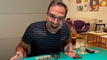 Tadeu Schmidt reencontra os amigos após 2 anos e meio: "O poker voltou" - Reprodução/Instagram