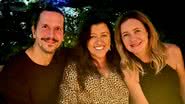 Regina Casé celebra amizade com Adriana Esteves e Vladimir Brichta - Reprodução/Instagram