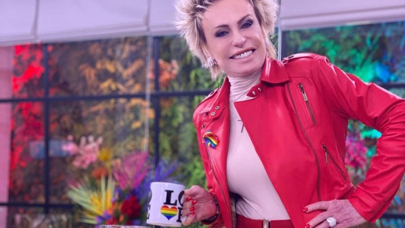 Ana Maria Braga celebra o 'Dia do Orgulho LGBTQIAP+' - Foto/Instagram