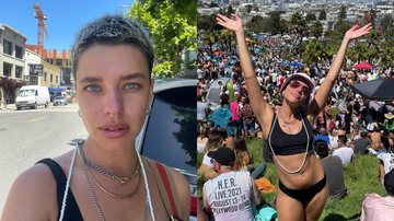 Bruna Linzmeyer marca presença em marcha lésbica - Foto: Reprodução / Instagram