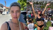 Bruna Linzmeyer marca presença em marcha lésbica - Foto: Reprodução / Instagram