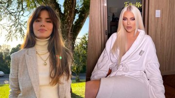 Camila Queiroz radicaliza o visual com peruca loira e faz brincadeira ao se vestir como Luísa Sonza - Foto/Instagram