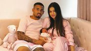 Gabriel Jesus celebra primeiro mês de vida da filha, Helena - Reprodução/Instagram