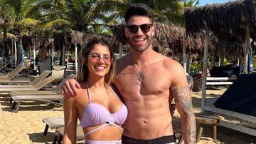 Hariany Almeida e DJ Netto curtem tarde romântica em praia paradisíaca de Trancoso - Reprodução/Instagram