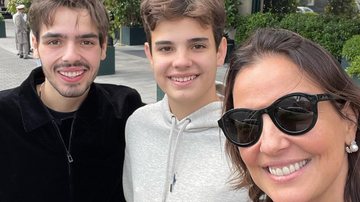 Luciana Cardoso, mulher de Faustão, abre álbum de viagem com os filhos - Reprodução/Instagram