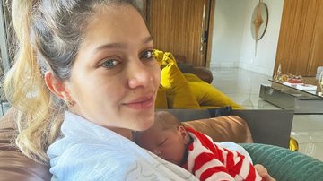 Com foto do filho recém-nascido, Lyandra Costa celebra aniversário - Reprodução/Instagram