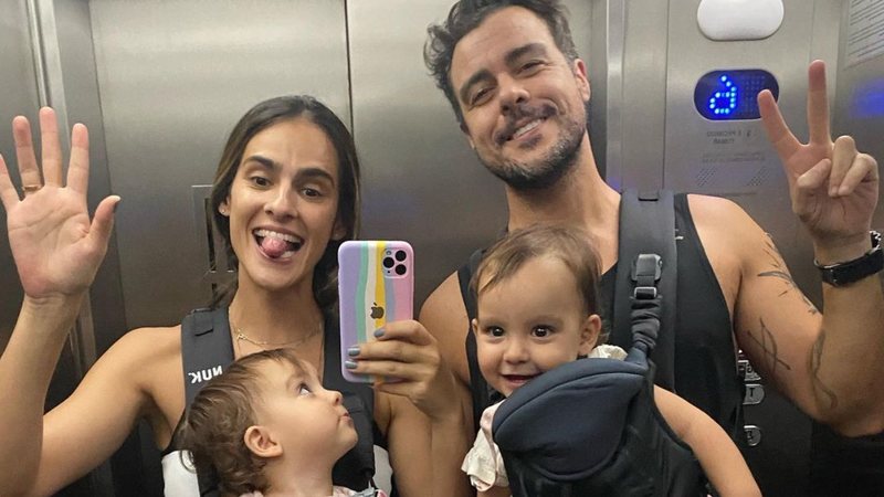 Marcella Fogaça se derrete ao postar cliques das filhas gêmeas - Reprodução/Instagram