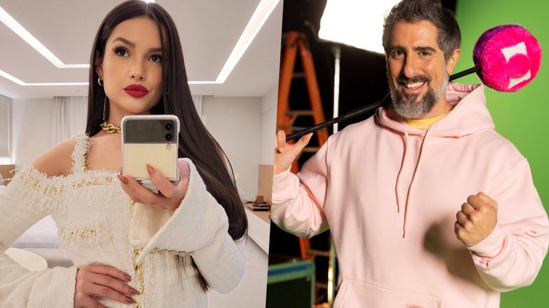 Marcos Mion exalta Juliette Freire ao apresentar a cantora em quadro no 'Caldeirão' - Foto/Instagram e Globo