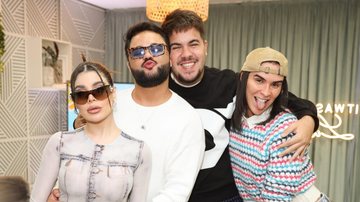 GKay, Álvaro e Lucas Guedes presenteiam Rafa Ucmann com pulseira avaliada em mais de R$ 47 mil - Foto/Instagram