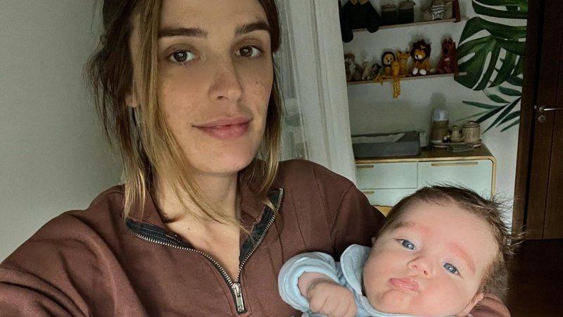 Rafa Brites desabafa sobre parar de amamentar o filho, Leon - Reprodução/Instagram