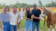 Sorocaba e Biah Rodrigues recebem a visita de Wesley Safadão e Thyane Dantas em sua fazenda - Reprodução/Instagram